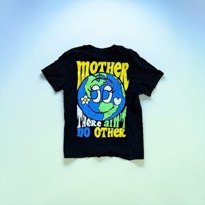 Mother Earth Graphic Tee - Black